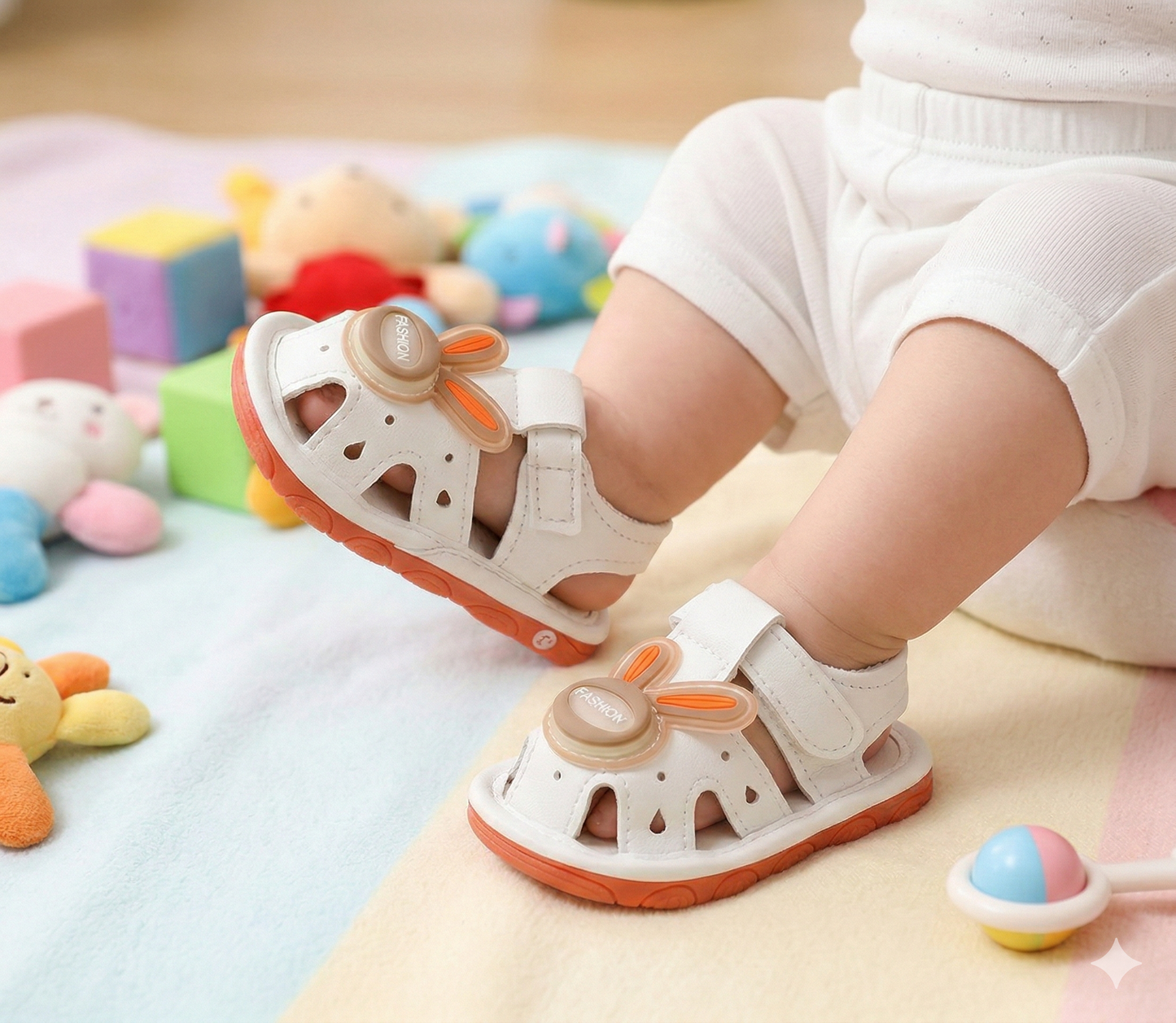 Infants Cute Design Sandals wit Voice in Sole - ASC12