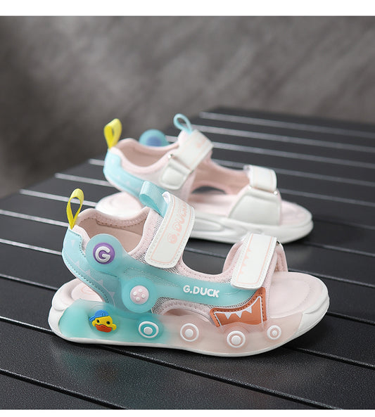 Cute Sandals with Light-Up Soles for Kids - UA451