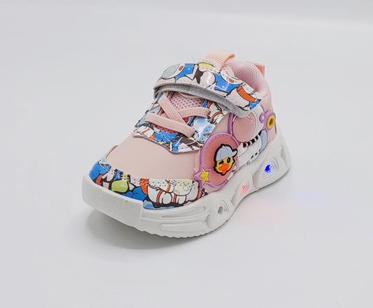 Lights in Sole Soft Sole Joggers for Kids - SB77