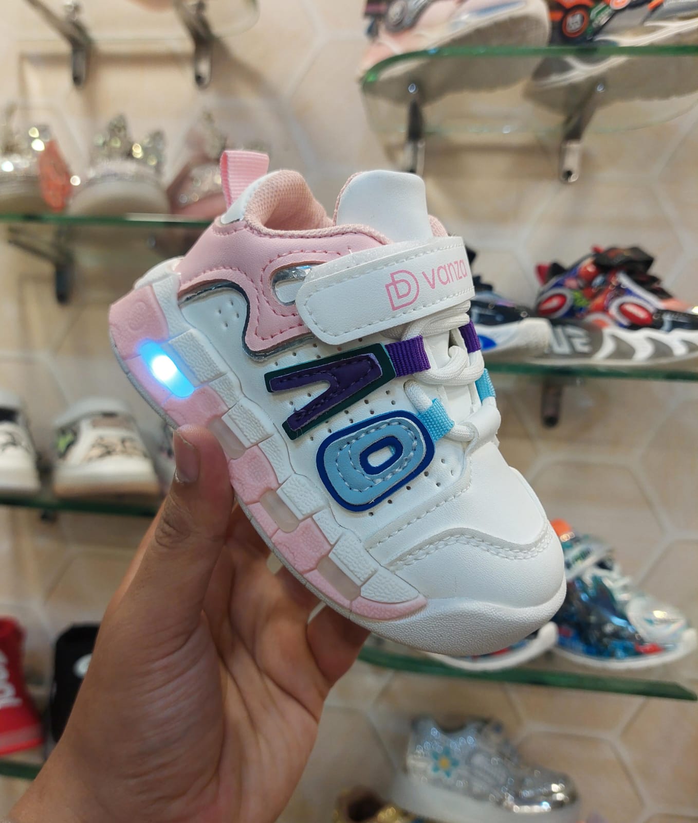 Lights in Sole Premium Quality Joggers Shoes for Kids - YP1