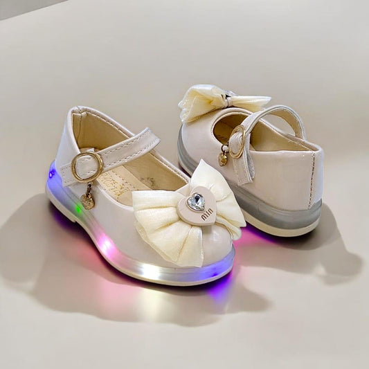 Lights in Sole Beautiful Design Fancy Look Pumps for Kids - ZSU3
