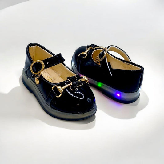 Lights in Sole Beautiful Design Fancy Look Pumps for Kids