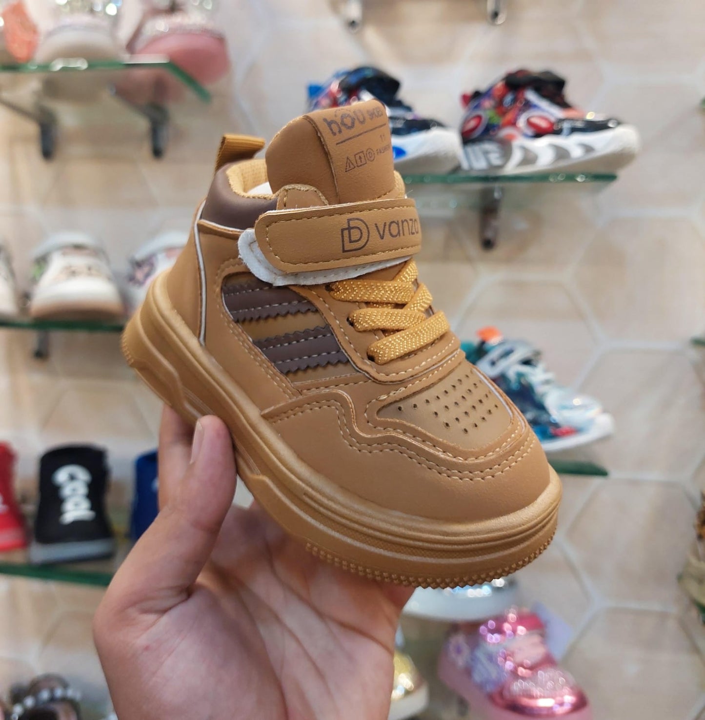 Premium Quality Soft Sole Long Joggers Shoes for Kids - YP2