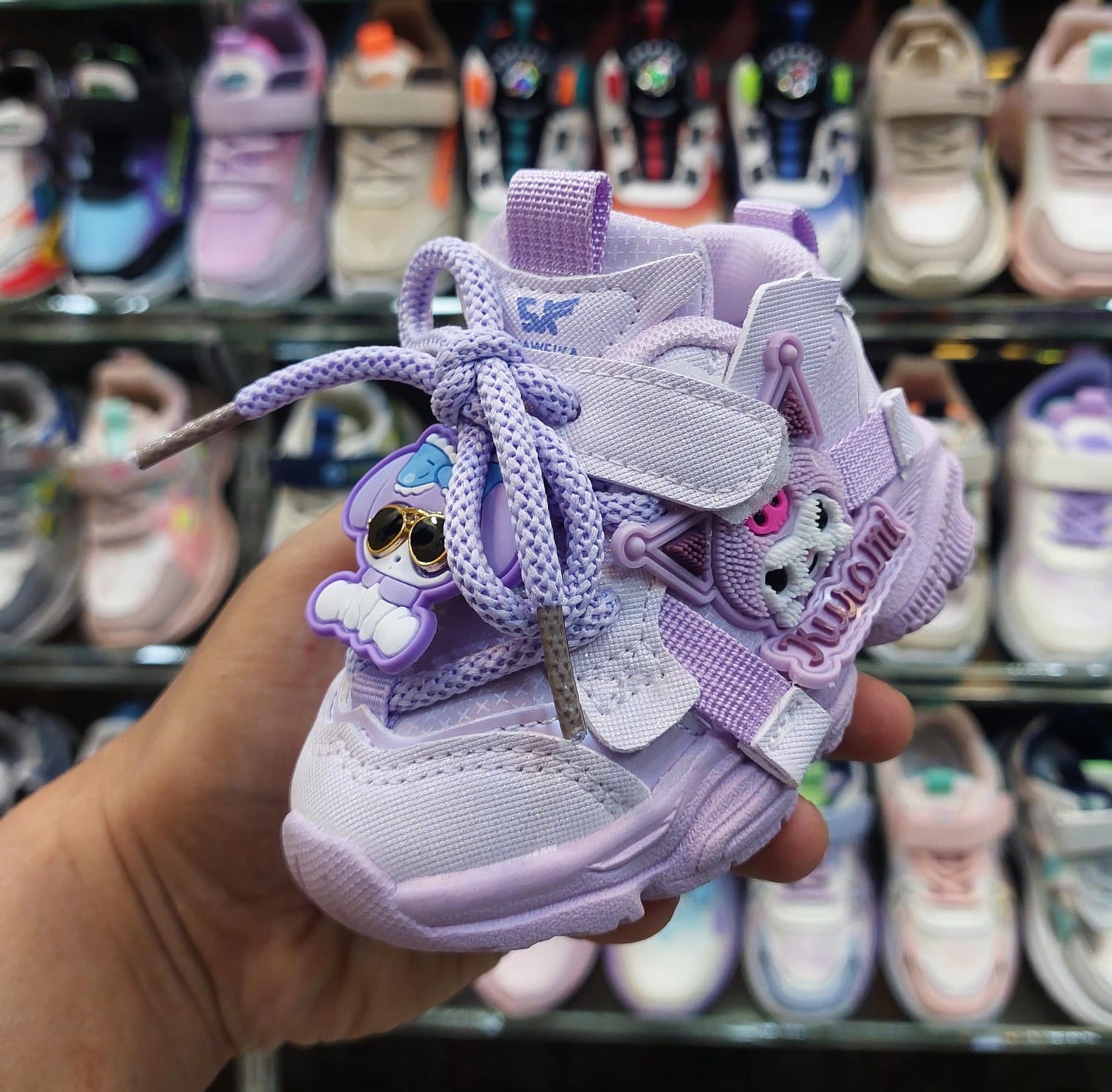 Premium Quality Soft Sole Joggers Shoes for Kids - MK408